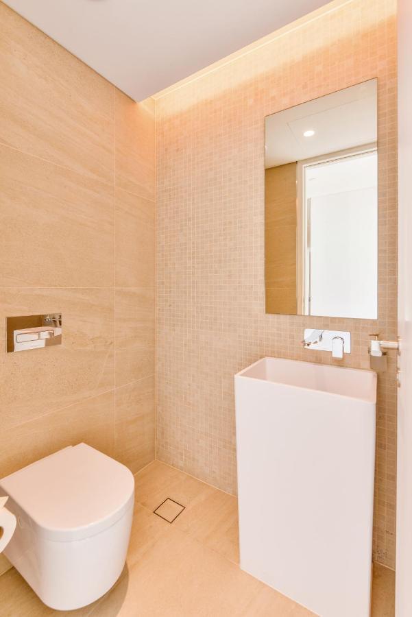 Luxe 3 Bedroom Oceanfront Apartment In The Heart Of Bluewaters Island 迪拜 外观 照片