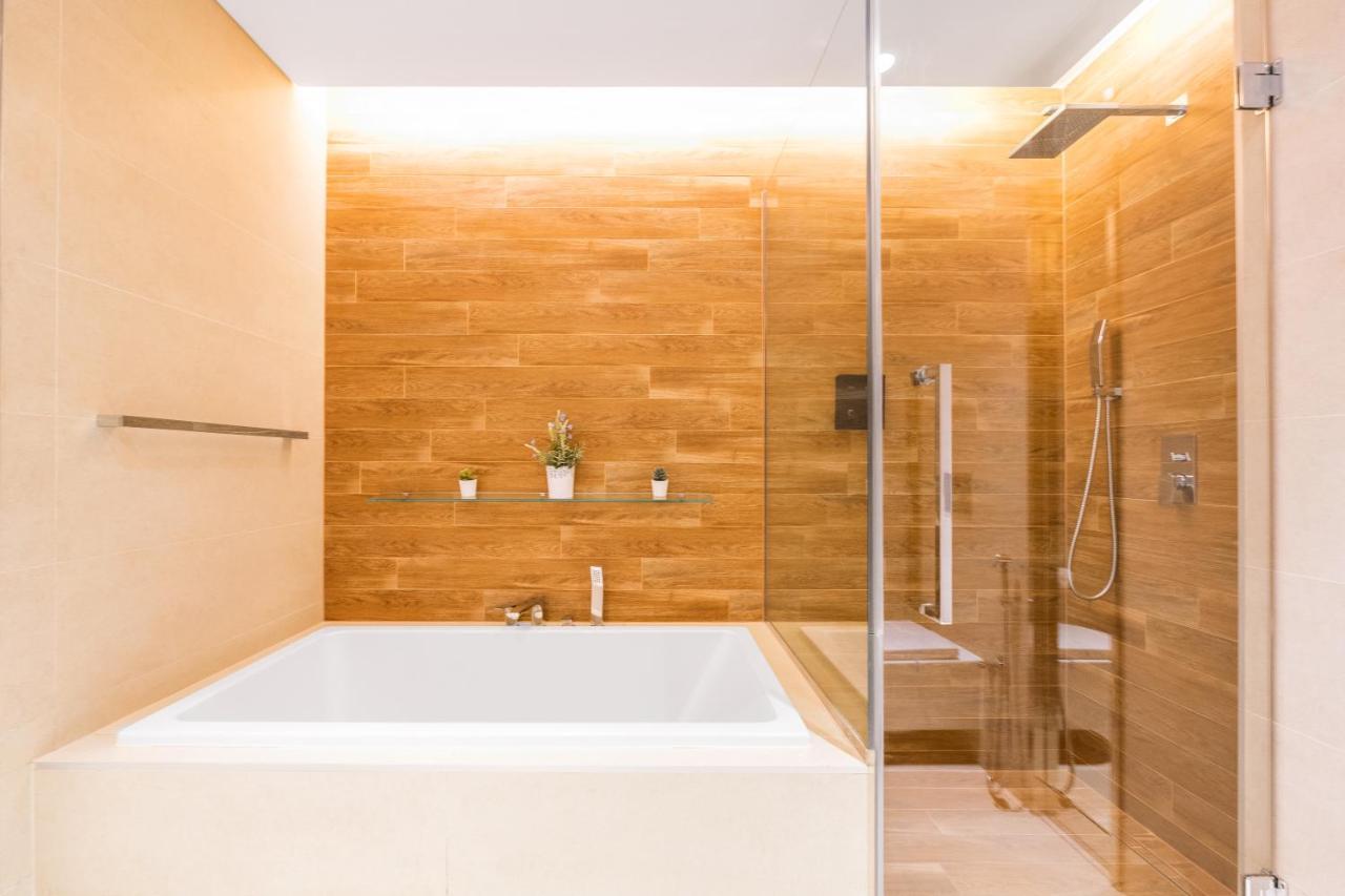 Luxe 3 Bedroom Oceanfront Apartment In The Heart Of Bluewaters Island 迪拜 外观 照片