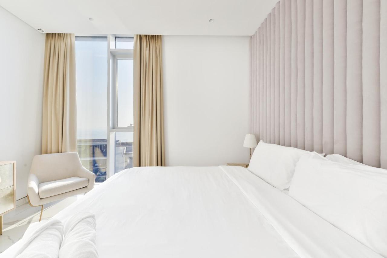 Luxe 3 Bedroom Oceanfront Apartment In The Heart Of Bluewaters Island 迪拜 外观 照片