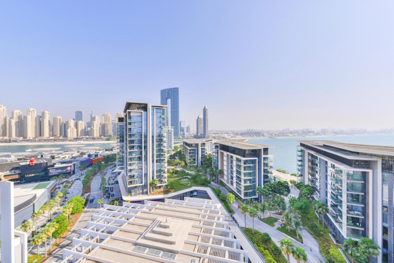 Luxe 3 Bedroom Oceanfront Apartment In The Heart Of Bluewaters Island 迪拜 外观 照片