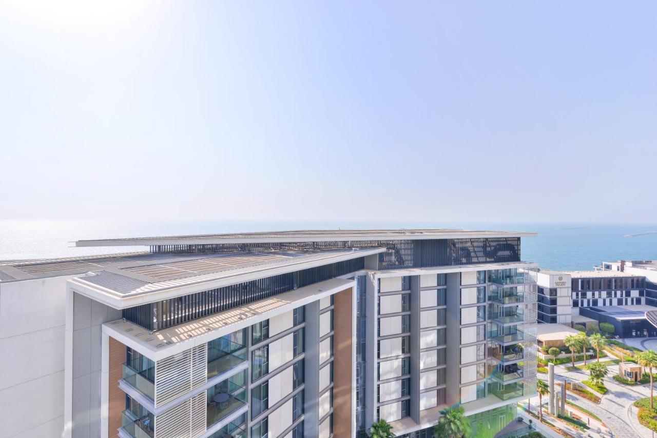Luxe 3 Bedroom Oceanfront Apartment In The Heart Of Bluewaters Island 迪拜 外观 照片